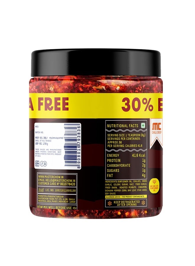 MASTER CHOW Big 2X Chilli Garlic Crisp 450g - Image 2